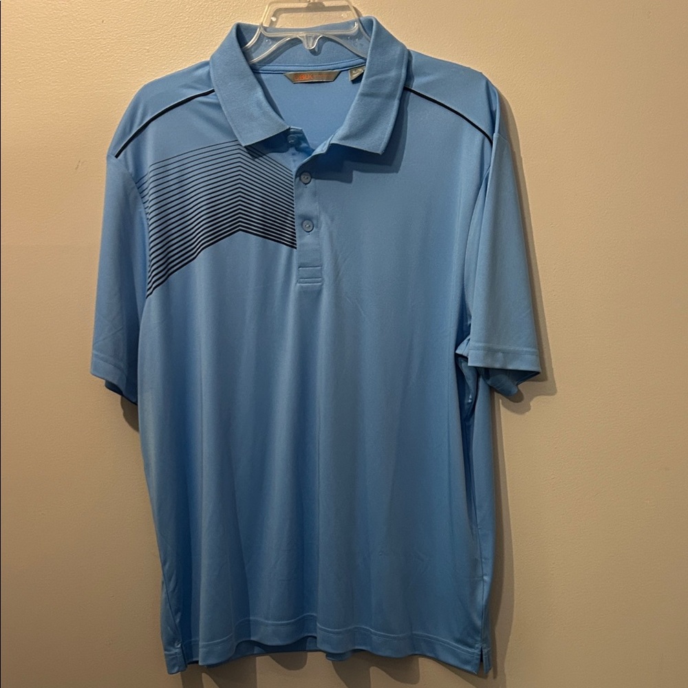 Cutter & Buck Light Blue Polo Shirt